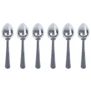 6X Stainless Steel Tea Infuser Strainer Spoon Loose Leaf Herbs Spice ! H3K1