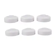 US (White)6PCS LED Puck Lights With Remote Control Dimmable Circular Lamp For Un
