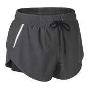 SPORX Women's Running Shorts Charcoal