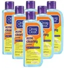 Clean & Clear Acne Clearing Toner For Acne-prone Skin Facial Face Care 6X100ML