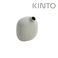 在飛比找momo購物網優惠-【Kinto】SACCO陶瓷造型花瓶180ml-灰