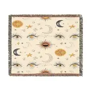 Woven Blanket - Sun/Moon/Stars