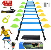 TGLITC Soccer Agility Training Equipment Set, Football Accessories Agility Ladde
