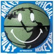 Chinatown Market Smiley Bitmap Basketball Brand New