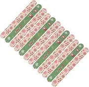 Beatifufu 48 Pcs Christmas Nail File Christmas Manicure File Nail Files for Natural Nails Nail Files for Acrylic Nails Nail File Bulk Manicure Pedicure Tool Nail File for Natural Nails