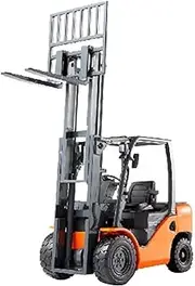 1/20 Scale Alloy Forklift Truck Model Engineering Vehicle Model for Collection