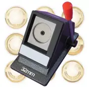 Manual Badge Cutting Machine Desktop Round Cutting Tool 1-1/4inch(32mm))