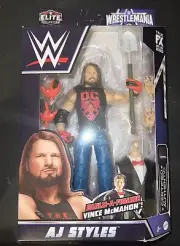 WWE Elite Collection Wrestlemania Aj Styles NEW