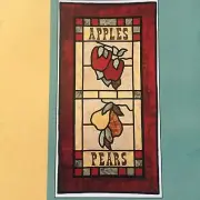 Spectral Designs APPLES & PEARS Stained Glass Applique Pattern Quilt #906