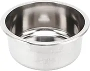 Kitchen Hand Wash Basin, Rustproof Motorhome Sink Universal Easy Clean 295x130mm Brushed for Boat for Caravan, Round Kitchen Sink 304 Stainless Steel Countertop in Bar Sinks Single Bowl Rv Small Sink