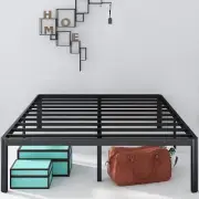 Zinus Van Double Bed Frame 40cm Metal Bed Base | 5Yrs Warranty