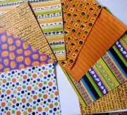 8 Sheets HALLOWEEN printed Paper. Scrapbooking, Craft 12"X12" set#B