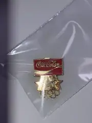 PIN 1984 Los Angeles Olympics Coca Cola Soft Drink Sponsor