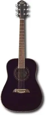 OGHSB-A-U 1/2 Size Dreadnought Acoustic Guitar (High Gloss Black)