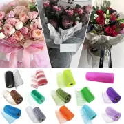 Mesh Ribbon With Metallic Foil Each Roll For Wreaths Bows Wrapping And Decor