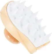 UTHCLO Hair Cleansing Brush Ergonomic Shampoo Brush for Scalp Massage and Hair Washing Gentle for Home and Office Use