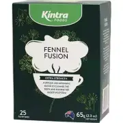 Kintra Foods Herbal Tea Bags Fennel Fusion 25 Pack