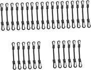 SUPVOX 5sets 6pcs Outdoor Elastic Hook Straps Portable Tie Down Ropes for Camping Lightweight Hook Straps for Secure Tent Setup Outdoor Supply Accessory 6pcs*5