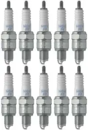 Set 10 NGK Standard Spark Plugs for Polaris PREDATOR 50 2007 Engine 50cc