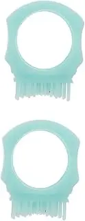 Healeved 2pcs Camping Toothbrush Holder Travel Toothbrush Mini for Kids Soft Bristles Portable Care