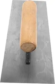 Holibanna Concrete Trowel Heavy Duty Drywall Trowel Wood Handle for Plastering and Wall Scraping