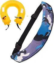 Waist Floatation Belt - Safety Swim Belt, Adult Float Ring | Lightweight Water Buoyancy Device, Adjustable Support Strap for Open Water Swimming with Compact Foldable, Suit All Body Types