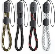 Ringke Lanyard Finger Strap (4 Pack) Compatible with Cellphone, Phone Cases, Keys, Cameras, GoPro, and More
