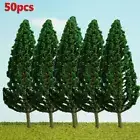 Model Plants Train Railway Forest Scenery Layout Artificial Pine Trees