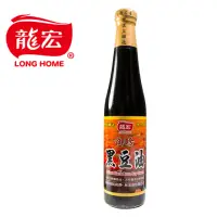 在飛比找momo購物網優惠-【龍宏】御珍黑豆蔭油420ml(傳統釀造醬油)