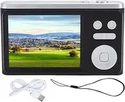 Digital Camera 12MP HD 2.8 Inch TFT Screen Auto Focus Camera for Vlogging Travelling (Black)