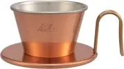 Kalita Coffee Dripper Wave Series WDC-155Copper TSUBAME 1-2 People