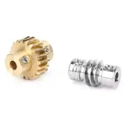 Metal Worm Gear High Quality 20:1 Worm Gear Metal Shaft Robots For