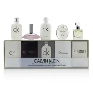 卡文克萊 CK Calvin Klein - 小香組合:CK One 10ml + Euphoria誘惑 4ml + CK All 10ml + Obsessed迷上了 5ml + Eternity永恆 5ml