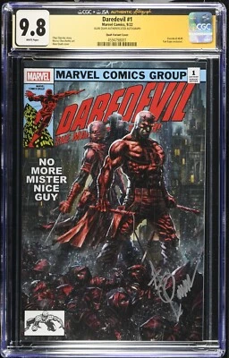 DAREDEVIL #1 CGC Signed 9.8 ALAN QUAH Exclusive VARIANT ELEKTRA KINGPIN PUNISHER