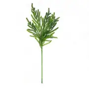 10 Pcs Christmas Norfolk Pine Branches, Norfolk Pine Artificial Christmas Branches DIY Crafts Faux Christmas Norfolk Pine Branches