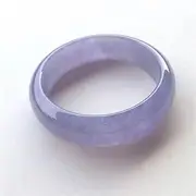 [BOSUGE] Exquisite Bracelet,Bracelet， Jade Bangle Natural Emerald Ice Light Purple Bracelet Elegant Princess Jewelry Accessories Girlfriend Mom Gift-61-62Mm (Color : 5456mm)