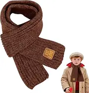 [RCYHCY] Baby Kids Knitted Scarf Winter Warm Scarves, d, One size