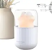 Air Humidifier - 300ml Cool Mist Water Vaporizer for Room,Hydration Fog Spray Machine, Bedroom Night Light, Dry Air Cooling Device for Workers