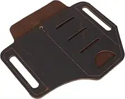 Belt Leather Pouch Bag Organizer Belt Pouch Tools Organizer Brown