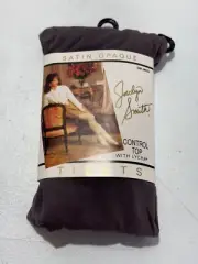 Vintage Jaclyn Smith Tights Control Top with Lycra Small/Medium Satin Opaque