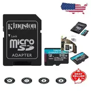 Lightning Fast 512GB Canvas Go! Plus microSD with Adapter - A2 Performance