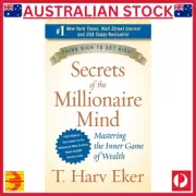 Secrets of the Millionaire Mind by T. Harv Eker-AU STOCK - FAST & FREE - TRACKED