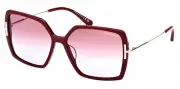 Authentic TOM FORD Sven Sunglasses FT1039-69Z Shiny Rose Gold /Bordeaux59mm*NEW*
