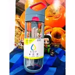 KOR NAVA SPORT 運動水瓶 KORWATER(粉紅+黑/650ML)【美國原裝進口運動水瓶】百貨標 阪神宅女