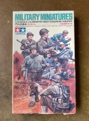 Tamiya 1:35 Military Miniatures US Infantry West European Theater