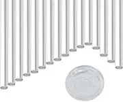 NEX&CO Transparent Wax Sticks for Wax Sealing with Hot Glue Guns - Clear, Cost-Effective, and Versatile | 20 Sticks Included | Perfect for DIY Crafts, Jewelry Making, and More (20)