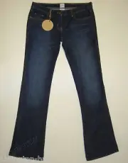 BNWT:SASS&BIDE LOW RISE SLIM BOOT LEG DENIM JEANS 31 "GEORGE & DRAGON"