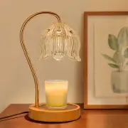 Candle Warmer lamp with Timer Dimmer,Electric Candle Warmer, Vintage Flower L...