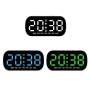Digital Alarm Clock Large LED Digital Display, Brightness Dimmable Digital Clock