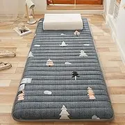Japanese Floor Mattress, Foldable Futon Mattress, Portable Student Mattress, Extra Thick Floor Futon Mattress, Suitable for Single Student Dormitory, Home Use, Floor Mattress,